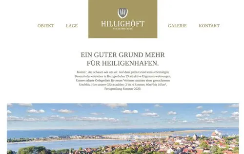 Hillighöft Webseite